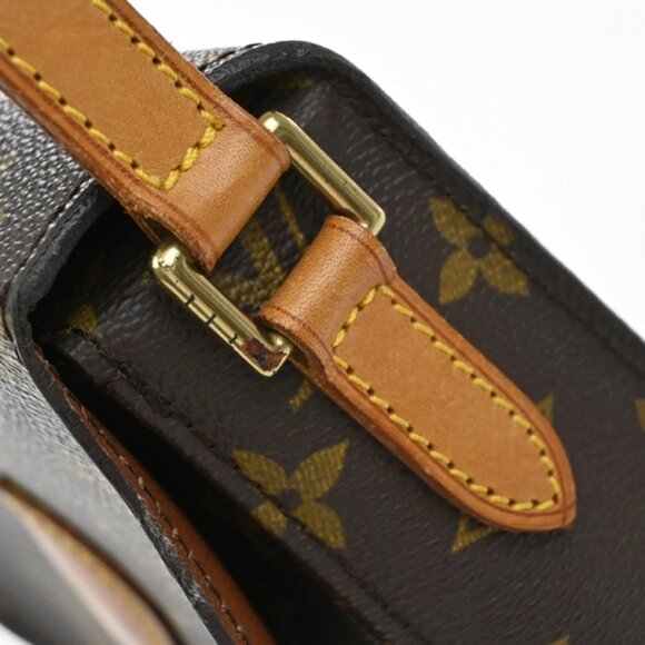 LOUIS VUITTON Mini Saint Cloud Shoulder Bag Monogram Leather BN M51244 82EF334 - Picture 9 of 16